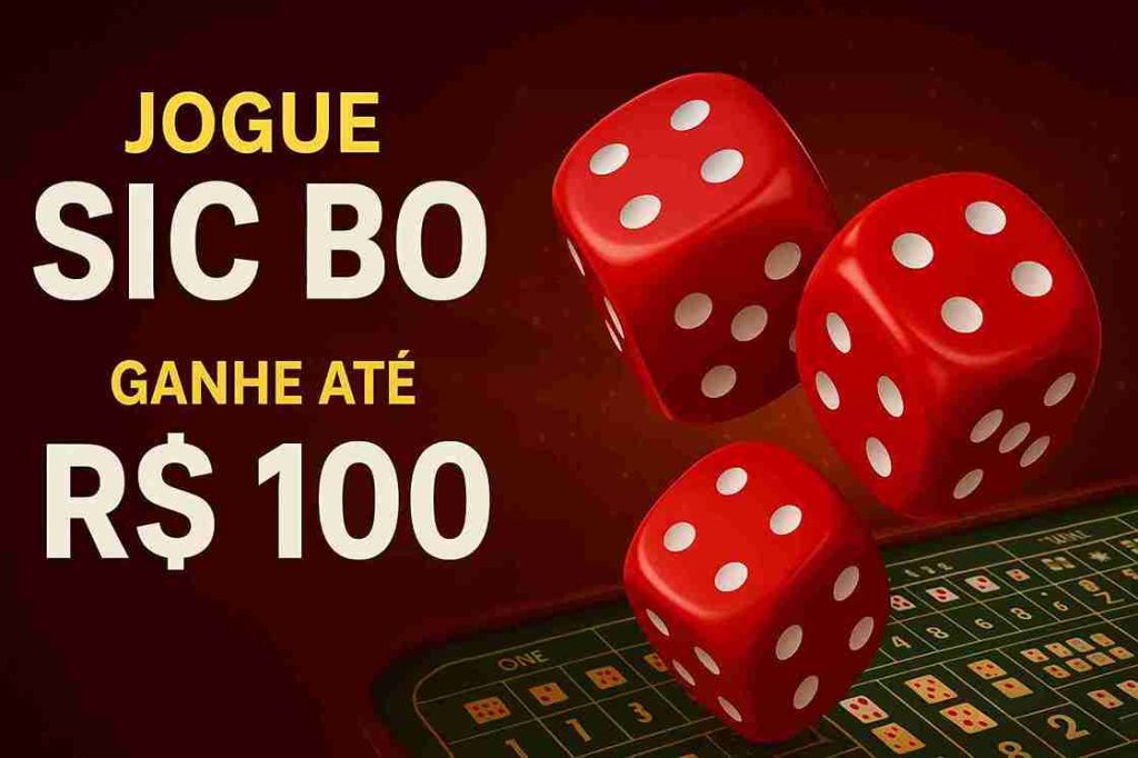 Mesa de Sic Bo com dados rolando no 9111BET cassino